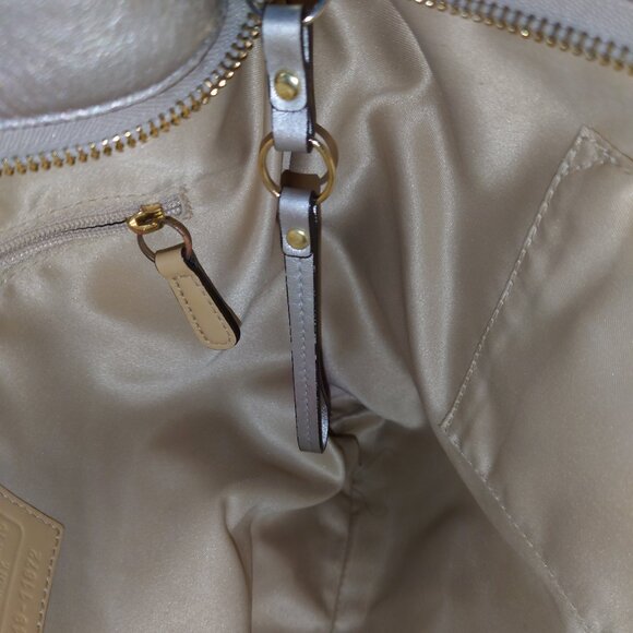 Coach Metallic Carly Hobo Bag - Picture 14 of 16